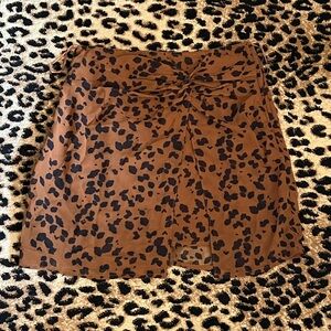 Leopard Spotted skirt from Francesca’s
